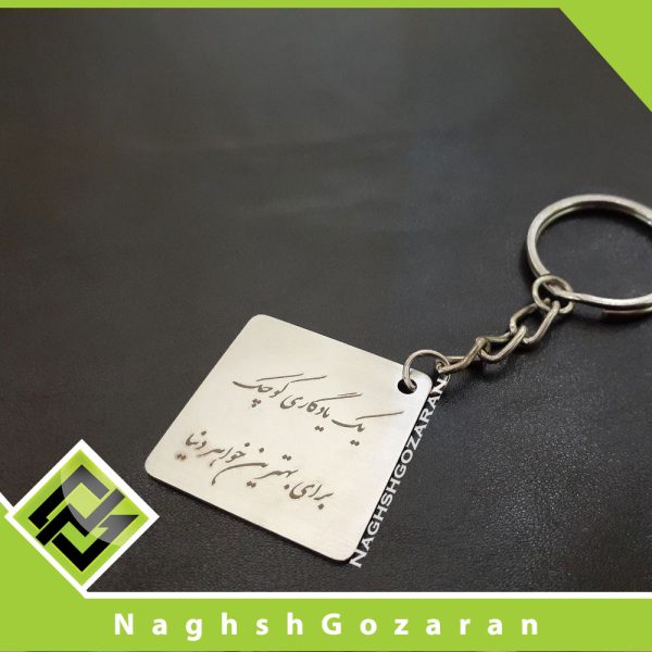 جاکلیدی مربع استیل - Image 3